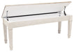 Skempton - White - Storage Bench - Simple Home Plus