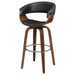 Zion - Upholstered Swivel Bar Stool - Simple Home Plus