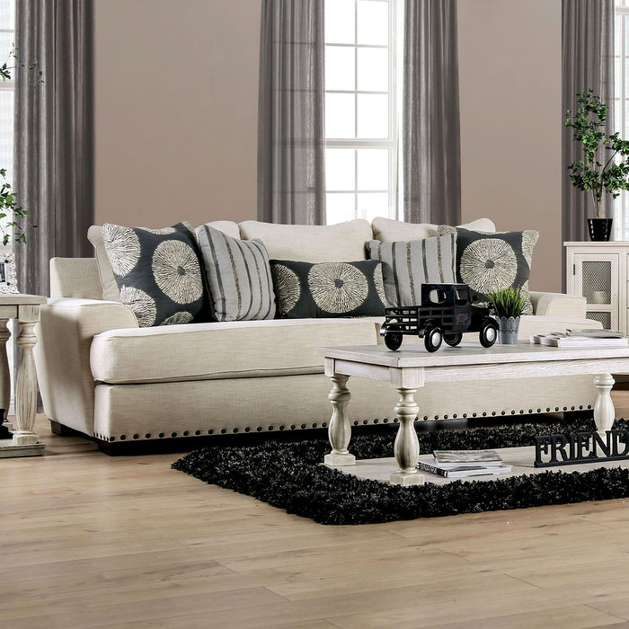 Germaine - Sofa - Ivory - Simple Home Plus