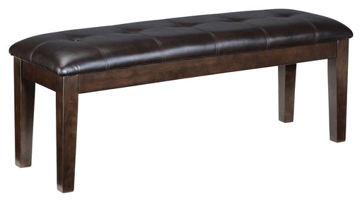 Haddigan - Dark Brown - Large Uph Dining Room Bench - Simple Home Plus