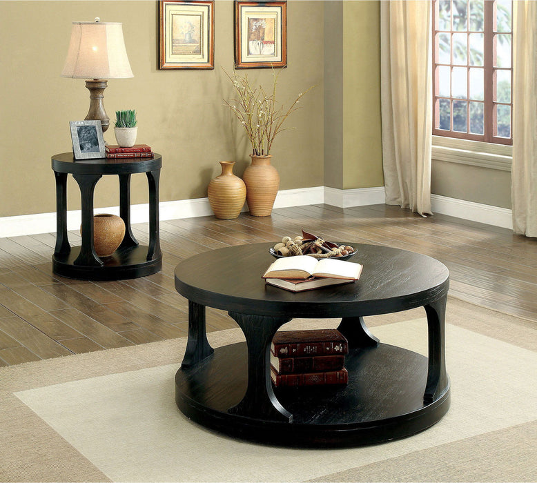 Carrie - End Table - Antique Black - Simple Home Plus