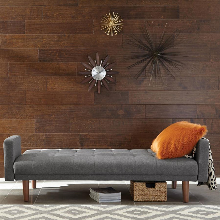 Sommer - Tufted Sofa Bed - Gray - Simple Home Plus