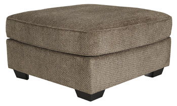 Graftin - Teak - Oversized Accent Ottoman - Simple Home Plus