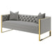 Eastbrook - Tufted Back Sofa - Gray - Simple Home Plus