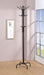 Collier - 12-Hook Coat Rack - Black - Simple Home Plus