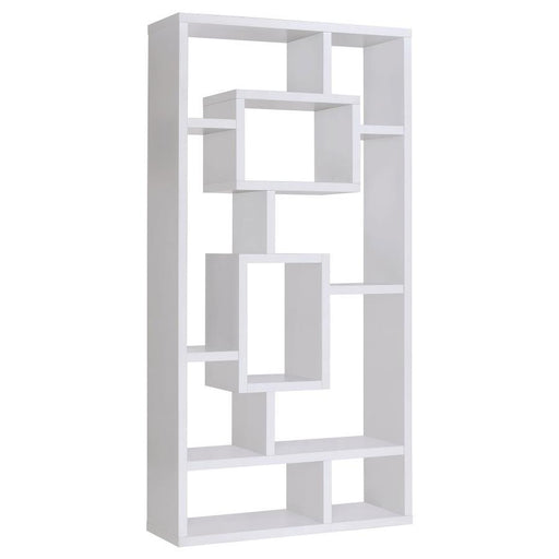 Howie - 10-shelf Bookcase - Simple Home Plus