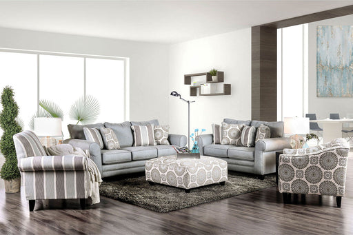 Misty - Loveseat - Blue Gray - Simple Home Plus