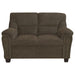 Clemintine - Upholstered Loveseat with Nailhead Trim - Simple Home Plus