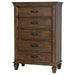 Franco - 5-Drawer Chest - Simple Home Plus