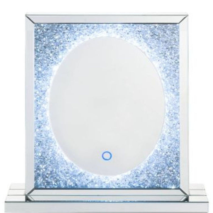 23" Lighted Accent Mirror - Silver