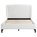 Mosby - Upholstered Curved Headboard Platform Bed - Simple Home Plus