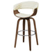 Zion - Upholstered Swivel Bar Stool - Simple Home Plus