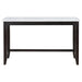 Toby - Rectangular Marble Top Counter Height Table - Espresso And White - Simple Home Plus