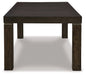 Hyndell - Dark Brown - Rectangular Dining Room Extension Table - Simple Home Plus