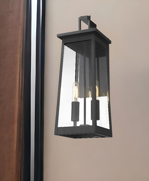 Alden 2 Light Wall Light - Matte Black