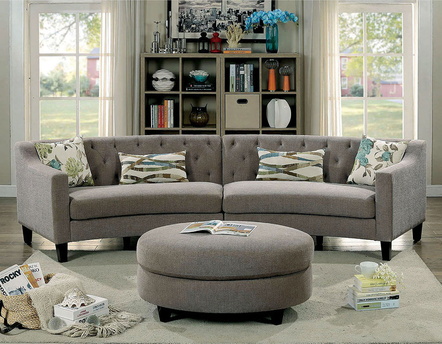 Sarin - Sectional - Warm Gray - Simple Home Plus