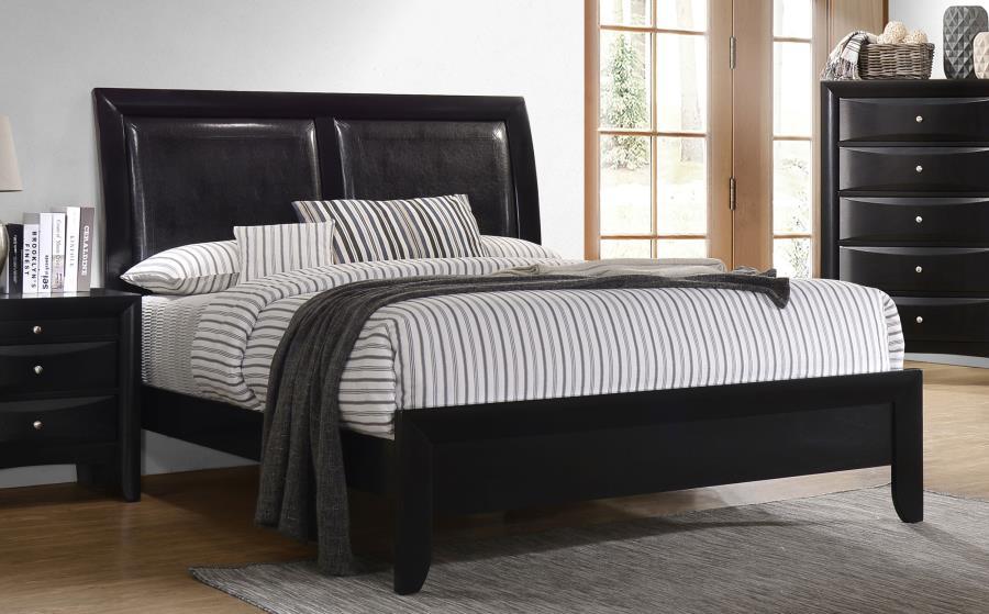 Briana - Upholstered Panel Bed - Simple Home Plus