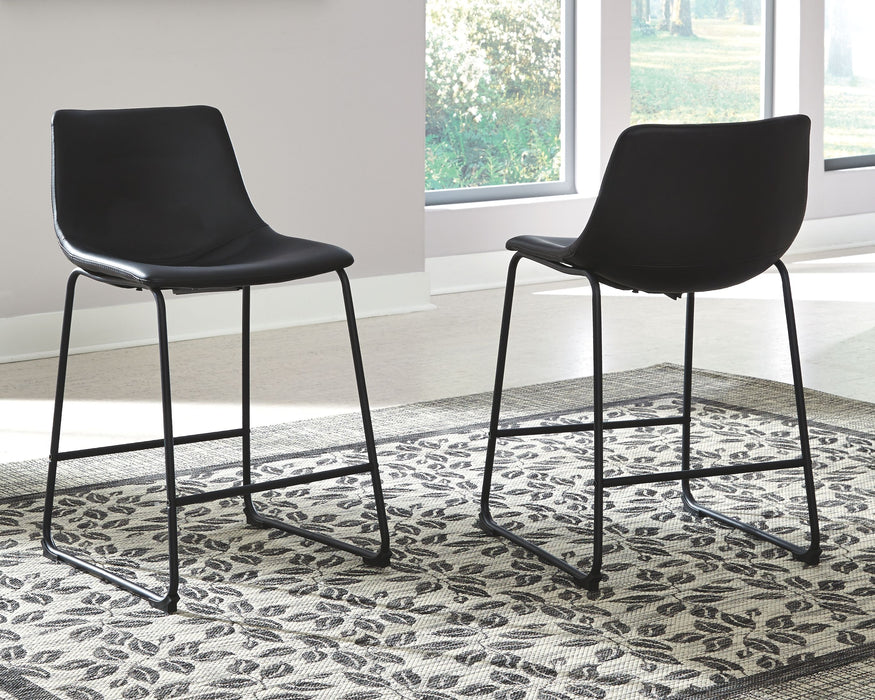 Centiar - Upholstered Barstool (Set of 2) - Simple Home Plus