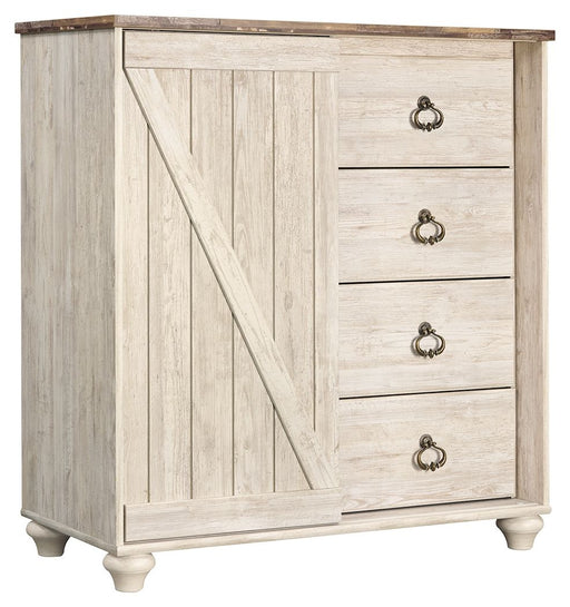 Willowton - Whitewash - Dressing Chest - Simple Home Plus