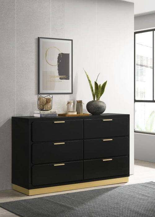 Caraway - 6-Drawer Bedroom Dresser