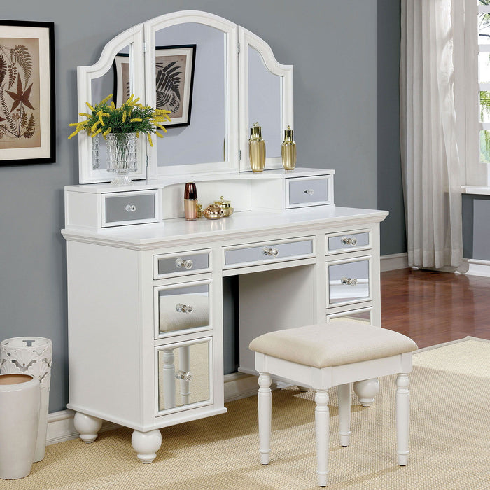 Tracy - Vanity With Stool - Simple Home Plus