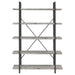 Cole - Heavy Gauge Bookcase - Simple Home Plus