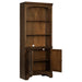 Hartshill - Bookcase With Cabinet - Burnished Oak - Simple Home Plus