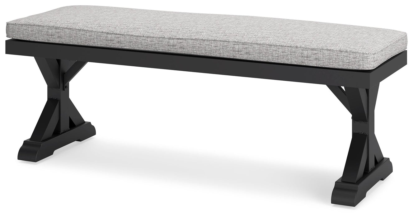 Beachcroft - Bench With Cushion - Simple Home Plus