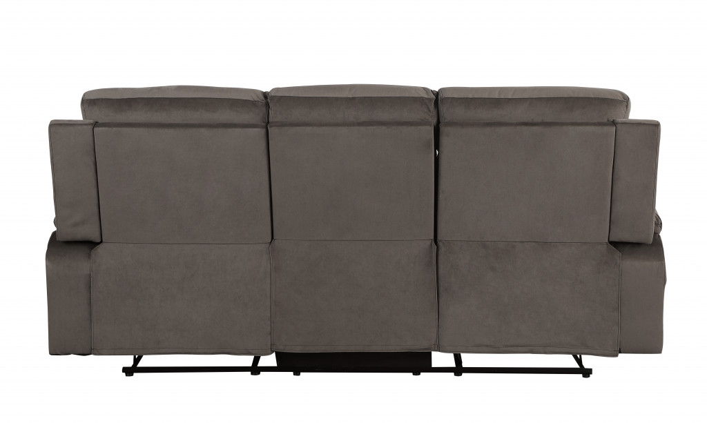 Modern Fabric Sofa - Brown