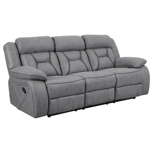 Higgins - Pillow Top Arm Upholstered Motion Sofa - Simple Home Plus