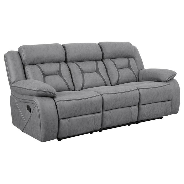 Higgins - Pillow Top Arm Upholstered Motion Sofa - Simple Home Plus