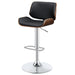 Folsom - Upholstered Adjustable Bar Stool - Simple Home Plus