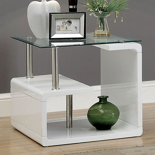 Torkel - End Table - White - Simple Home Plus