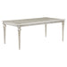 Evangeline - Rectangular Dining Table With Extension Leaf - Silver Oak - Simple Home Plus