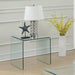 Ripley - Square End Table - Clear - Simple Home Plus