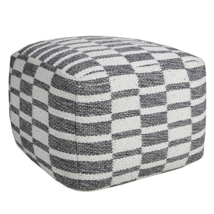 Ottoman Cotton Square - Gray