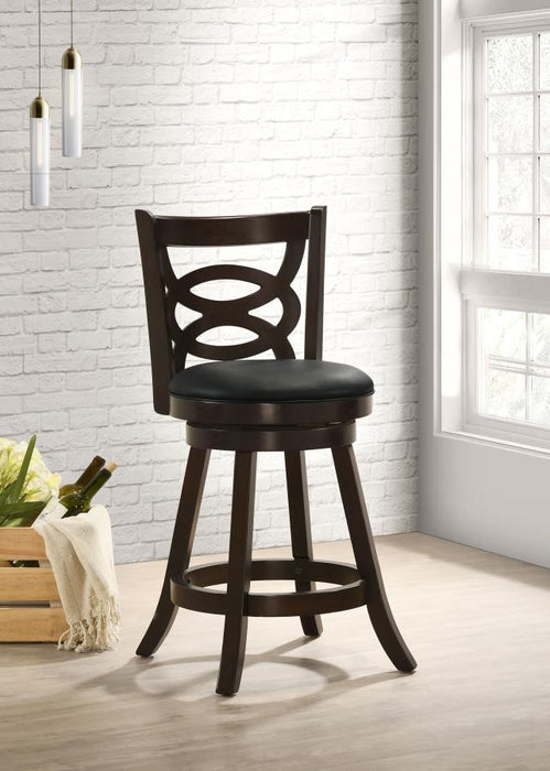 Calecita - Wood Swivel Counter Stool (Set of 2)