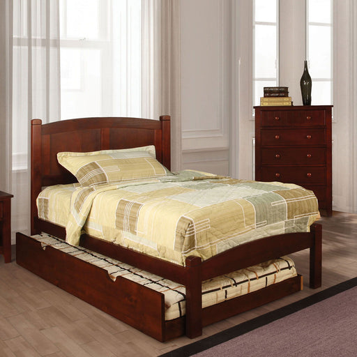 Cara - Twin Bed - Cherry - Simple Home Plus