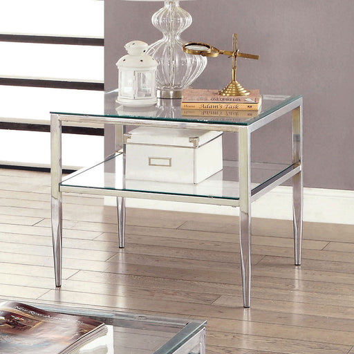 Tanika - End Table - Pearl Silver - Simple Home Plus