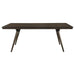 Wes - Rectangular Dining Table - Dark Walnut - Simple Home Plus