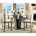 Manhattan - Round Counter Height Table - Gray - Simple Home Plus