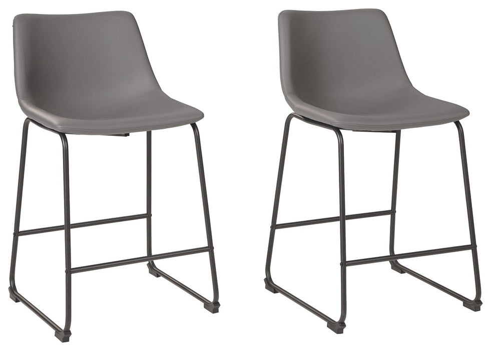 Centiar - Upholstered Barstool (Set of 2) - Simple Home Plus