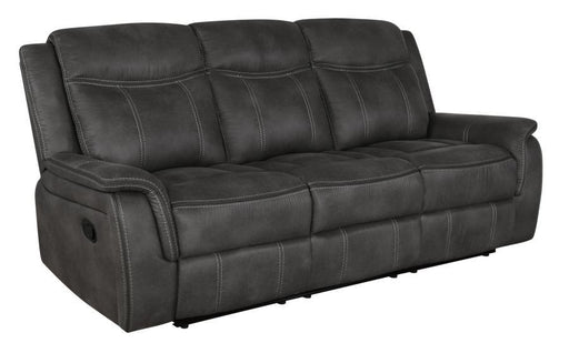 Lawrence - Upholstered Tufted Back Motion Sofa - Simple Home Plus