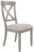 Parellen - Gray - Dining Uph Side Chair (Set of 2) - Simple Home Plus