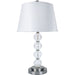 Oona - Table Lamp (Set of 2) - White / Clear - Simple Home Plus