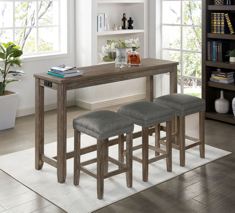 Caerleon - Counter Height Table Set - Simple Home Plus