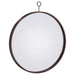 Gwyneth - Round Wall Mirror - Black Nickel - Simple Home Plus