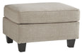 Abney - Driftwood - Ottoman - Simple Home Plus