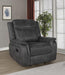 Lawrence - Upholstered Tufted Back Glider Recliner - Simple Home Plus