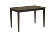 Kimonte - Dark Brown - Rectangular Dining Room Table - Simple Home Plus